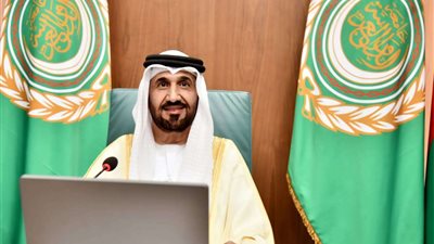 ننشر كلمة محمد اليماحي رئيس البرلمان العربي بمقر جامعة الدول العربية بالقاهرة