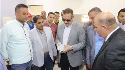 محافظ المنوفية يفتتح منفذ مؤسسة حياة كريمة لبيع اللحوم