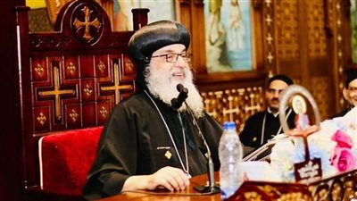 نيافة الأنبا مقار يختتم المحاضرات الدراسية في معهد 