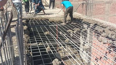 رئيس حى المعصرة يتصدى للبناء المخالف وإعادة هيبة الدولة