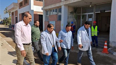 رئيس مياه المنوفية يتفقد عدد من المواقع التابعة لفرع الشركة بأشمون