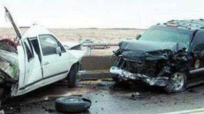 إصابة 3 أشخاص إثر تصادم سيارتين بالعياط