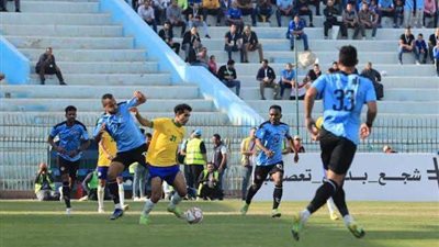 التعادل السلبي يُسيطر على الشوط الأول لمباراة غزل المحلة والإسماعيلي في الدوري المصري