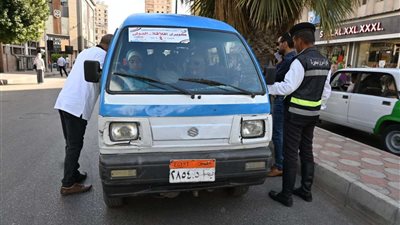 بالصور....البحيرة تشن حملات قوية على مخالفات السرفيس والسيارات غير القانونية