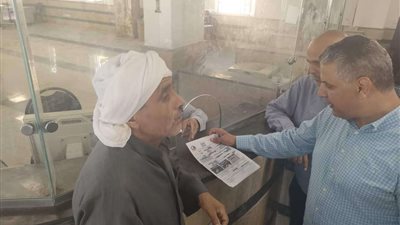 رئيس مدينة أبو المطامير يتابع سير العمل بالمركز التكنولوجى بكوم الفرج