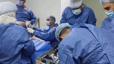 اجراء 7 عمليات جراحة عظام كبرى ضمن المشروع القومي لإنهاء قوائم الإنتظار بمستشفى رشيد