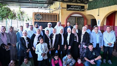 مدير «رياضة القليوبية» يستقبل وفد مؤسسة زايد العليا لدعم أصحاب الهمم