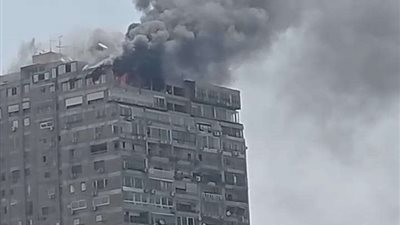 الحماية المدنية تسيطر على حريق في عقار بشبرا الخيمة