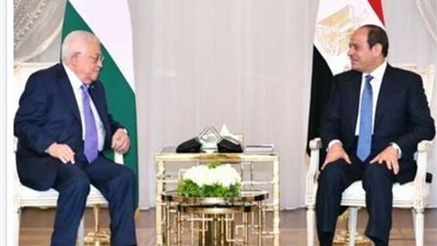 الرئيس السيسي لنظيره الفلسطيني: مصر ترفض كافة أشكال التصعيد الإسرائيلي ضد الشعب الشقيق