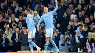 هالاند يقود تشكيل مانشستر سيتي أمام سبورتنج لشبونة في دوري أبطال أوروبا