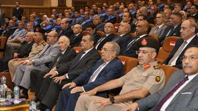 المهندس محمد صلاح يشهد مراسم الإحتفال بعيد الإنتاج الحربى السبعين