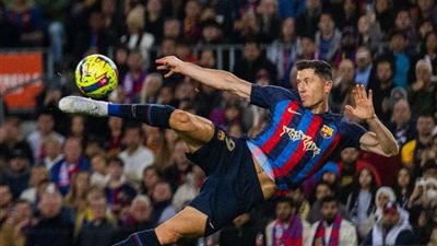 ليفاندوفسكي يحطم الأرقام القياسية مع برشلونة