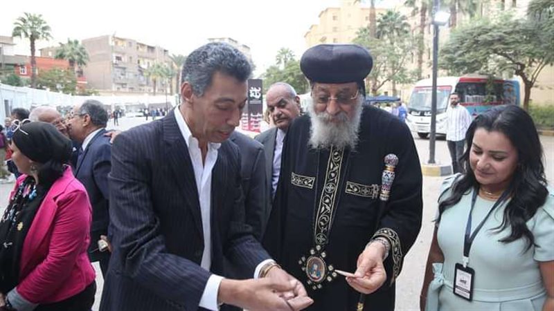 البابا تواضروس يشهد