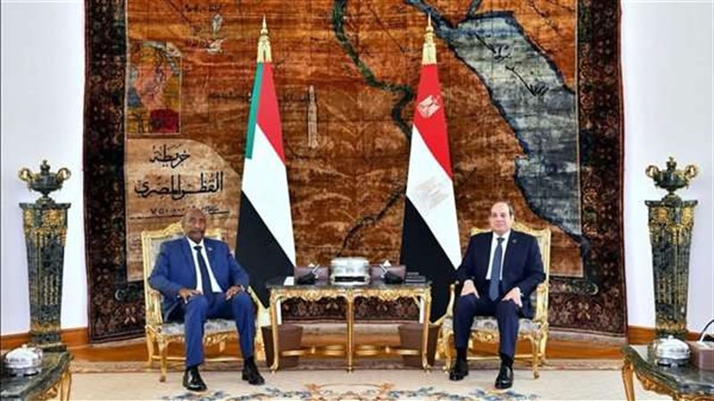 السيسي يلتقي البرهان