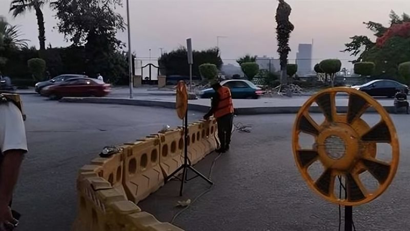 غلق شارع الهرم وتحويلات