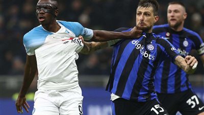 التعادل يحسم مباراة إنتر ميلان ونابولي في الدوري الإيطالي