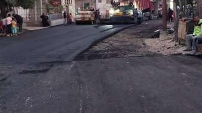 محافظ أسيوط يتابع أعمال رصف طريق بطول 3200 متر بمركز ومدينة البداري