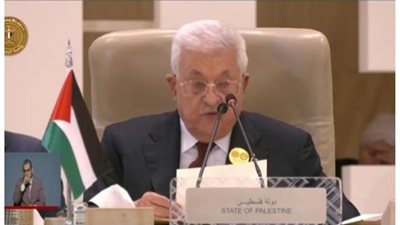 الرئيس الفلسطيني: الاحتلال الإسرائيلي يواصل حرب الإبادة على شعبنا