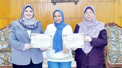 تربية المنوفية تكرم ابنائها الفائزين فى مهرجان الدورى الرياضى (صور)