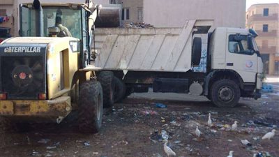 حملة نظافة مكبرة بمركز الدلنجات