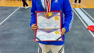 فوز طالب في جامعة الدلتا التكنولوجية ببطولة الجمهورية لكرة السرعة