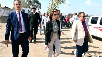 إزالة 3 حالات خلال حملة مكبرة لإزالة التعديات بقرية الابعادية بدمنهور