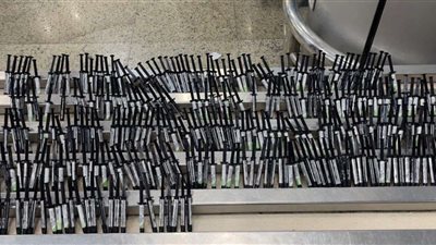 تحرير 7 محاضر ضبط جمركي بمبنى الركاب رقم 1 في مطار القاهرة