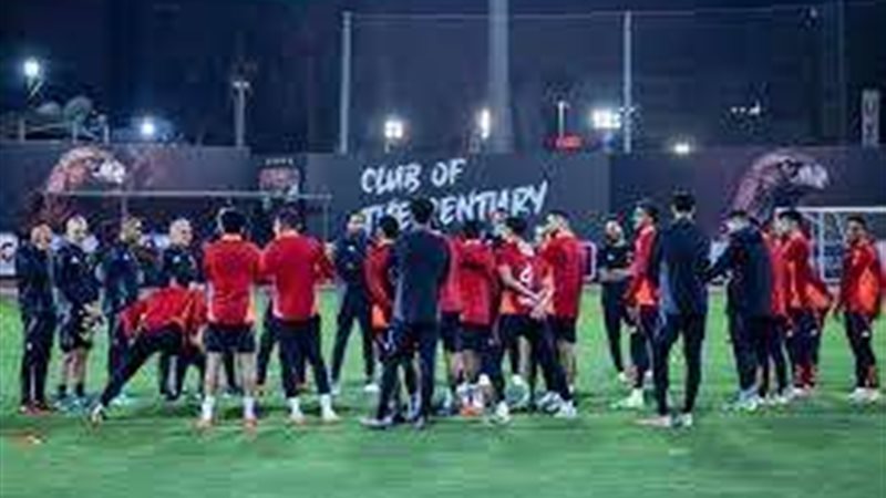 تدريبات النادي الأهلي