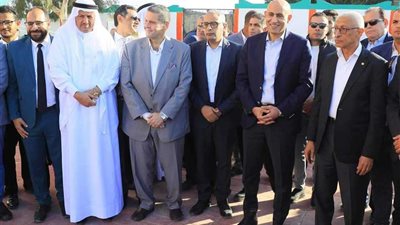 وزير التعليم يعقد مؤتمرا صحفيا بالعريش بحضور محافظ شمال سيناء وقيادات الوزارة