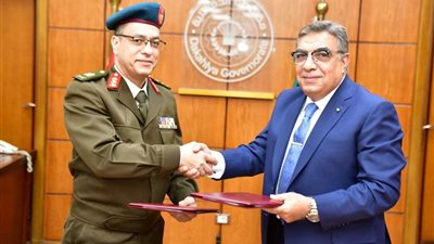 معهد اللغات للقوات المسلحةيوقع عقد اتفاق مع محافظ الدقهلية  لتأهيل شباب المحافظة لسوق العمل