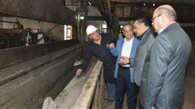 منذ قليل.. وزير الإنتاج الحربي يتفقد مصانع حلوان