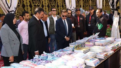 افتتاح سوق اليوم الواحد بشبين الكوم بالمنوفية ( صور )