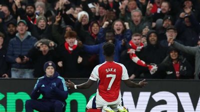 الشوط الأول : تقدم أرسنال أمام نوتينجهام بهدف دون رد