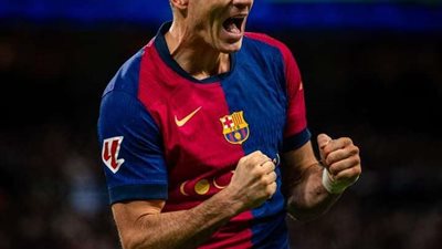 ليفاندوفسكي يقود هجوم برشلونة ضد سيلتا فيجو في الدوري الإسباني