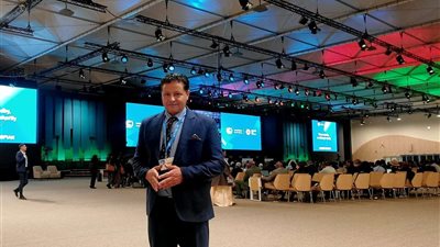 السفير مصطفي الشربيني : كواليس مفاوضات مؤتمر الأمم المتحدة تشير الي صورة قاتمة بشأن تغير المناخ باكو - نوفمبر 2024