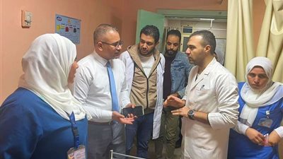 مدير فرع القليوبية للتأمين الصحي يتفقد مستشفى بنها النموذجي وعيادات بنها
