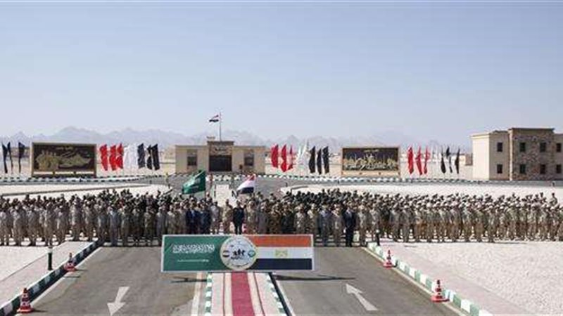 فعاليات التدريب المصري