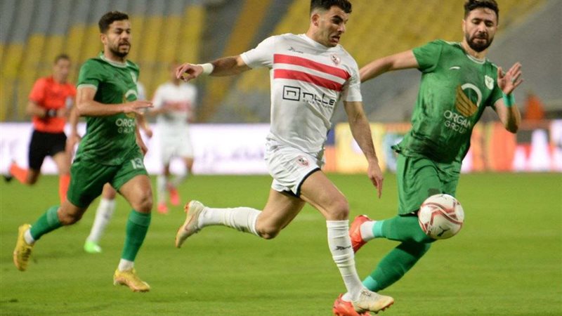 مباراة الزمالك والمصري