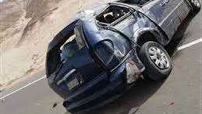 مصرع وﺇصابة 5 ﺃشخاص في حادث انقلاب سيارة بالقليوبية