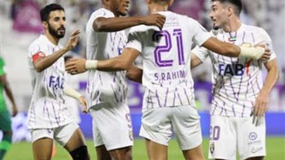 بثنائية..  نادي الأهلي السعودي يقسو على العين الإماراتي