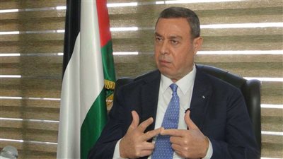 السفير الفلسطيني يصل مقر كتلة الحوار للاحتفال بيوم التضامن