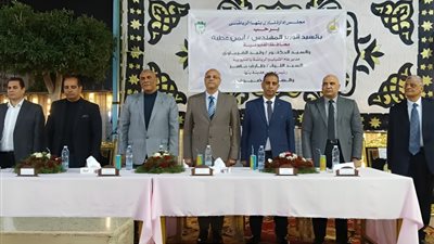 محافظ القليوبية يكرم أبطال الكونغ فو والسباحة والخماسي الحديث في احتفالية رياضية بنادي بنها