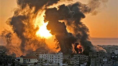 قصف إسرائيلي جديد وسقوط 10 مدنيين وعدد من المصابين فى غزة