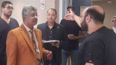 وكيل صحة شمال سيناء يتابع صيانة محطة توليد الأكسجين بمستشفى العريش