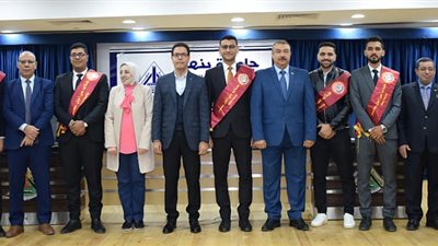 عمر الشبراوي رئيسًا لاتحاد طلاب جامعة بنها وعبد الوهاب حمدي نائبًا له
