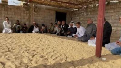 أهالي الشيخ زويد يؤدون صلاة الاستسقاء اليوم بدعوة من أبناء القبائل