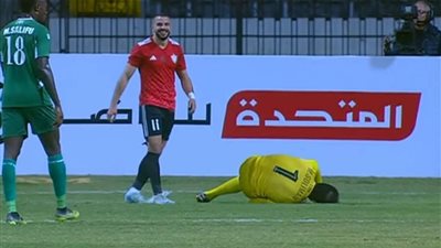 نقل المهدي سليمان إلى المستشفى بعد إصابته في مباراة الاتحاد وطلائع الجيش