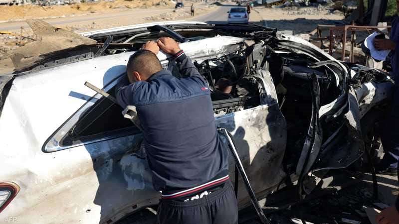 من موقع الحادث