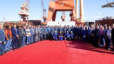 قائد القوات البحرية يشهد تدشين القاطرة الثالثة  طراز (ASD) بالإسكندرية