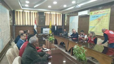 وفد الاتحاد الأوروبي يتفقد معبر رفح والمنطقة اللوجستية لمساعدات غزة